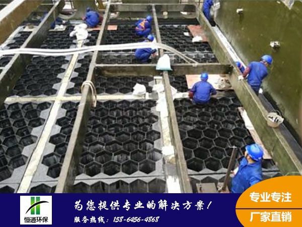 山西某電廠（chǎng）陽極管安裝現場